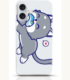 Cat iPhone 16 Plus case Style 15