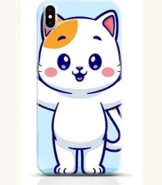 Cat iPhone XS case Style 22