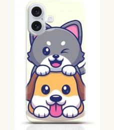 Dog iPhone 16 case Style 14