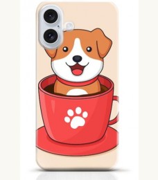 Dog iPhone 16 Plus case Style 13