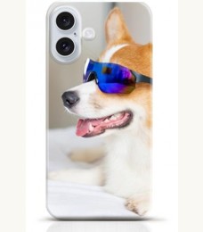 Dog iPhone 16 Plus case Style 18