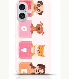 Dog iPhone 16 Plus case Style 23