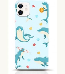 Dolphin iPhone 12 case Style 15