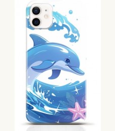Dolphin iPhone 12 mini case Style 16
