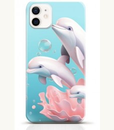 Dolphin iPhone 12 mini case Style 6