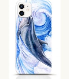 Dolphin iPhone 12 mini case Style 7