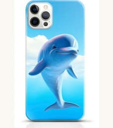 Dolphin iPhone 12 Pro case Style 1
