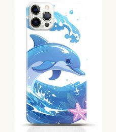 Dolphin iPhone 12 Pro case Style 16