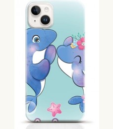 Dolphin iPhone 13 mini case Style 17
