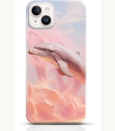 Dolphin iPhone 14 case Style 12