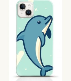 Dolphin iPhone 14 case Style 19