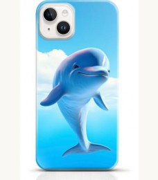Dolphin iPhone 14 Plus case Style 1