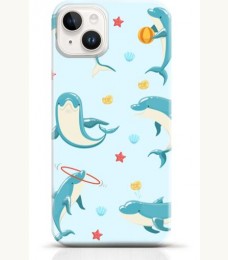 Dolphin iPhone 14 Plus case Style 15