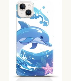 Dolphin iPhone 14 Plus case Style 16