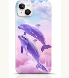 Dolphin iPhone 14 Plus case Style 2