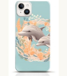 Dolphin iPhone 14 Plus case Style 3