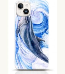 Dolphin iPhone 14 Plus case Style 7