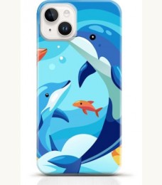 Dolphin iPhone 14 Plus case Style 8