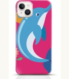 Dolphin iPhone 15 case Style 10