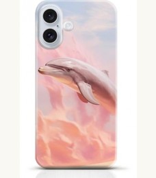 Dolphin iPhone 16 case Style 12