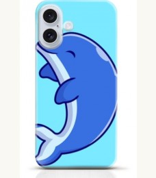 Dolphin iPhone 16 case Style 21