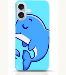 Dolphin iPhone 16 case Style 23