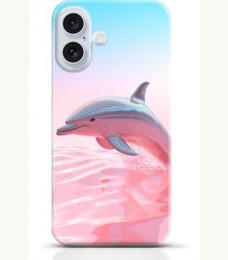 Dolphin iPhone 16 case Style 5