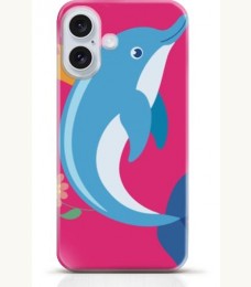 Dolphin iPhone 16 Plus case Style 10