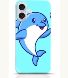 Dolphin iPhone 16 Plus case Style 22