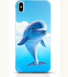 Dolphin iPhone X case Style 1