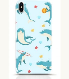 Dolphin iPhone X case Style 15
