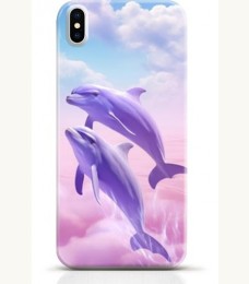 Dolphin iPhone X case Style 2