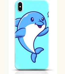 Dolphin iPhone X case Style 22
