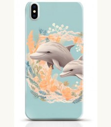 Dolphin iPhone X case Style 3