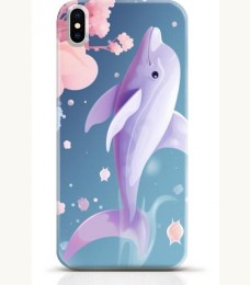 Dolphin iPhone X case Style 4