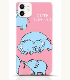 Elephant iPhone 12 mini case Style 12