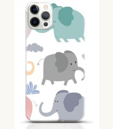 Elephant iPhone 12 Pro case Style 2