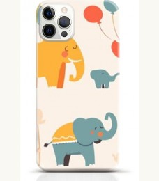 Elephant iPhone 12 Pro case Style 3