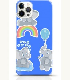 Elephant iPhone 14 Pro case Style 8