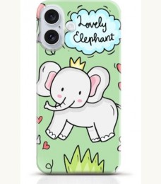 Elephant iPhone 16 case Style 20