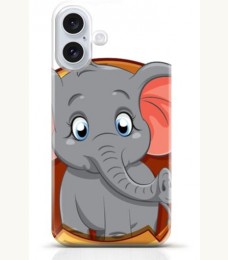Elephant iPhone 16 case Style 9