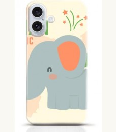 Elephant iPhone 16 Plus case Style 1