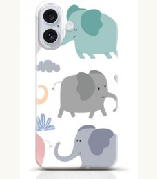 Elephant iPhone 16 Plus case Style 2