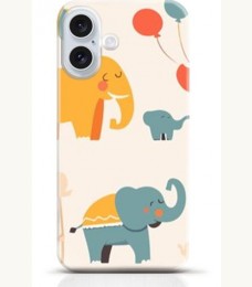 Elephant iPhone 16 Plus case Style 3