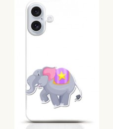 Elephant iPhone 16 Plus case Style 4