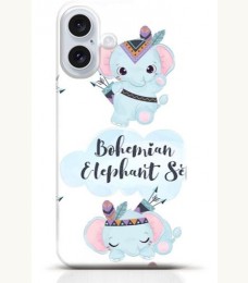 Elephant iPhone 16 Plus case Style 5