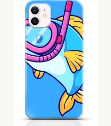 Fish iPhone 12 mini case Style 15