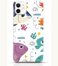Fish iPhone 12 mini case Style 24