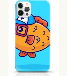 Fish iPhone 12 Pro max case Style 16