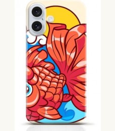 Fish iPhone 16 case Style 17